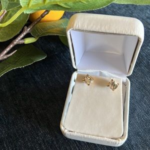 3 for $10 Faux diamond stud earrings